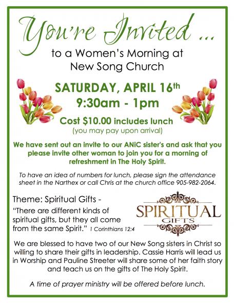 Women's Morning at New Song