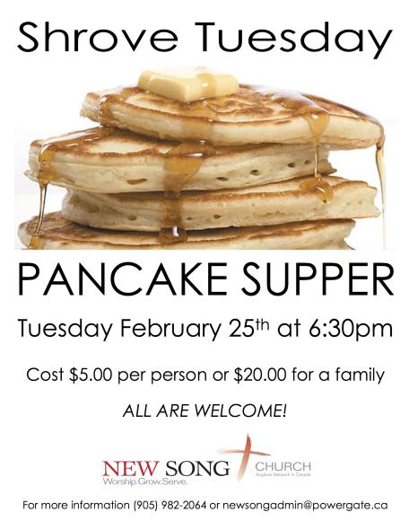 Pancake Supper 2020